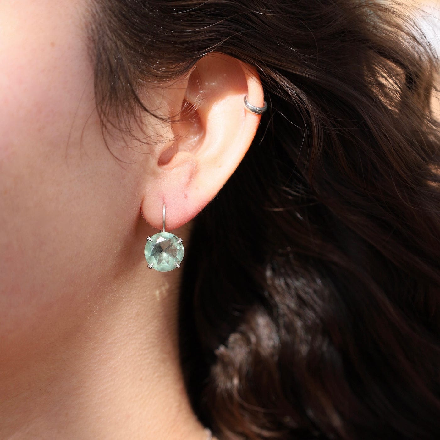 EAR Classic Faceted Apatite Drop Earrings
