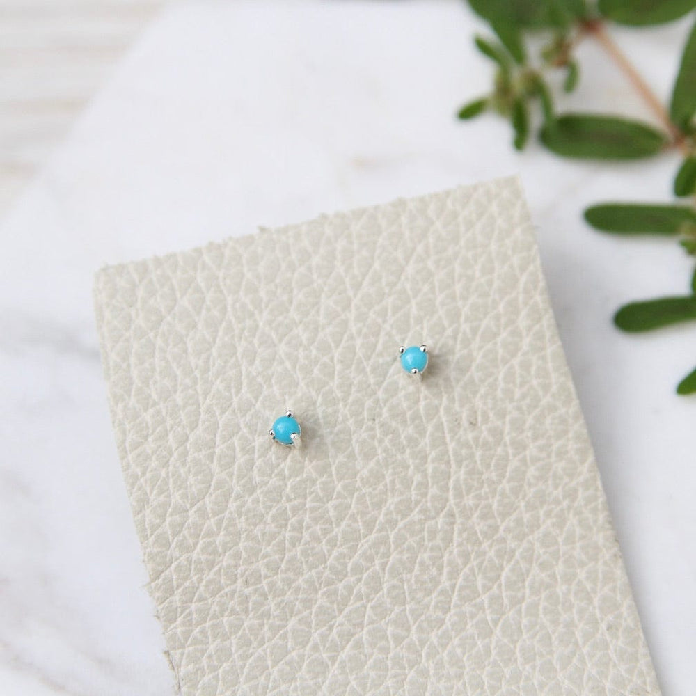 
                  
                    EAR Claw-set Mini Turquoise Stud
                  
                