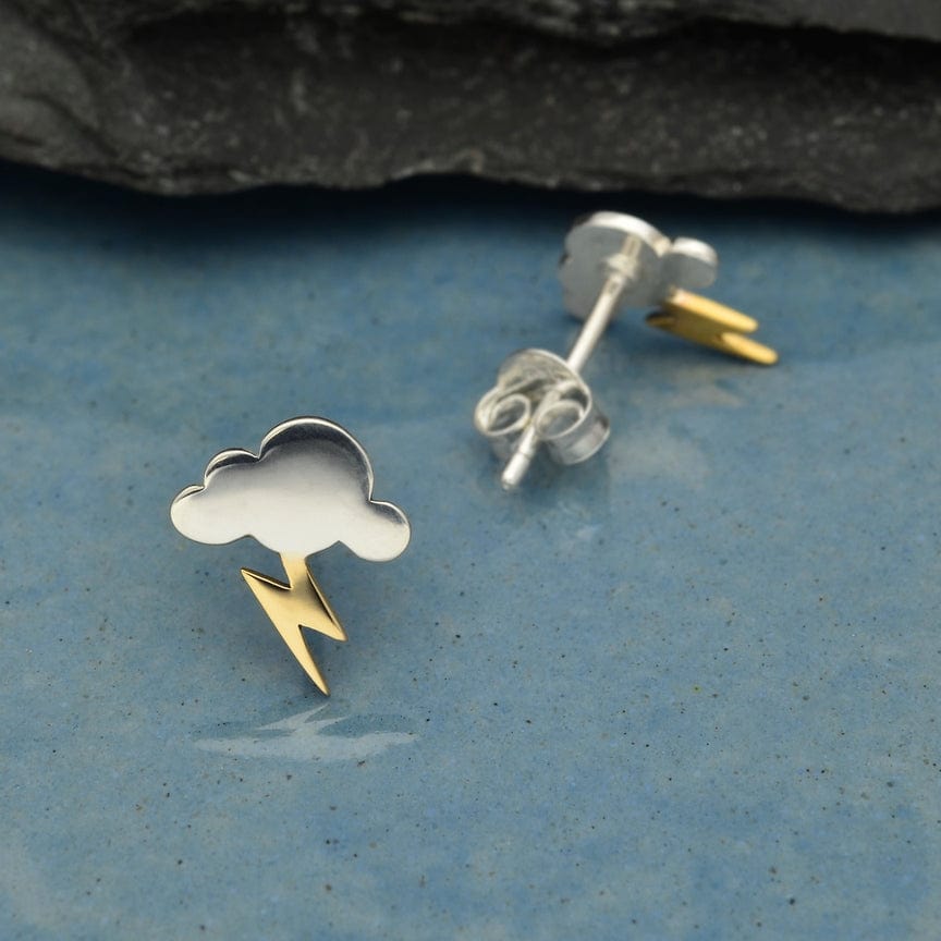 
                      
                        EAR Cloud and Lightning Post Earrings
                      
                    