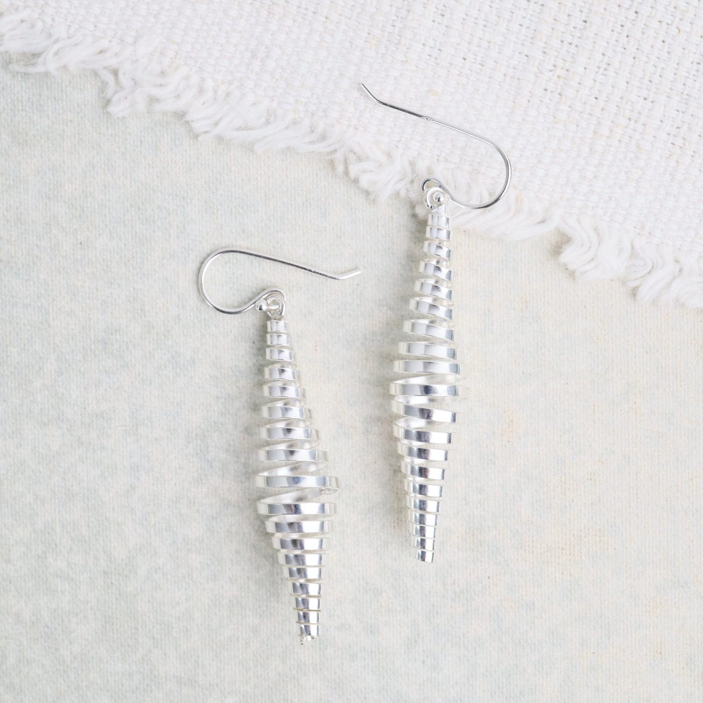 EAR Coiled Cone Earrings
