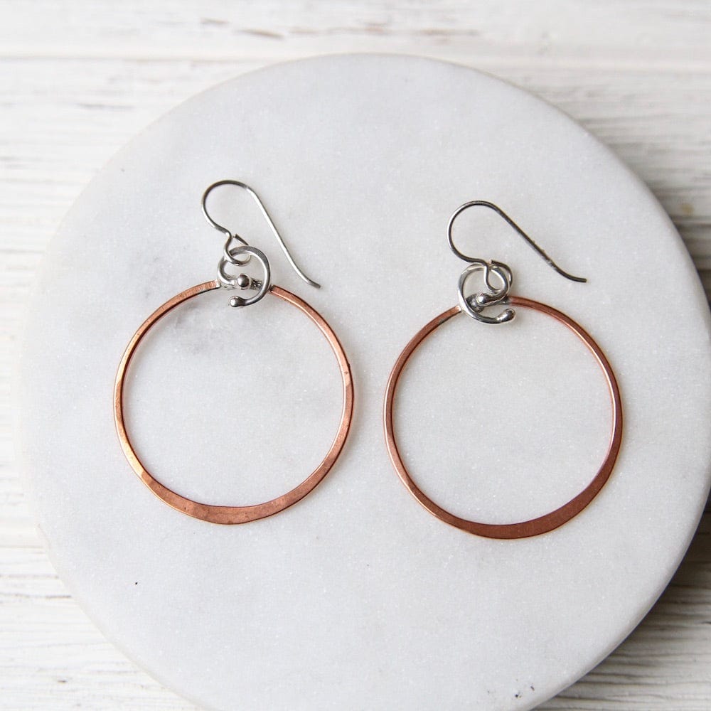 
                  
                    EAR Copper Circle Hoop
                  
                