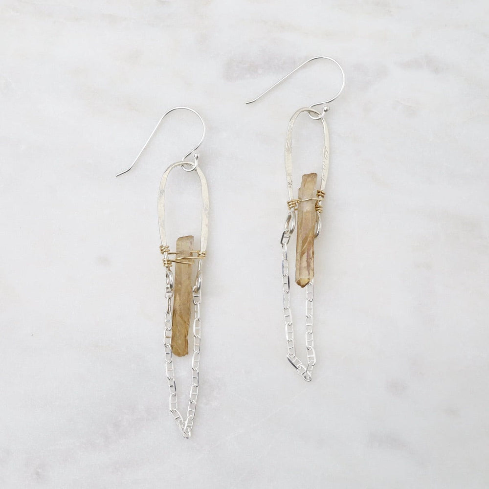 EAR Crystal Point Earrings