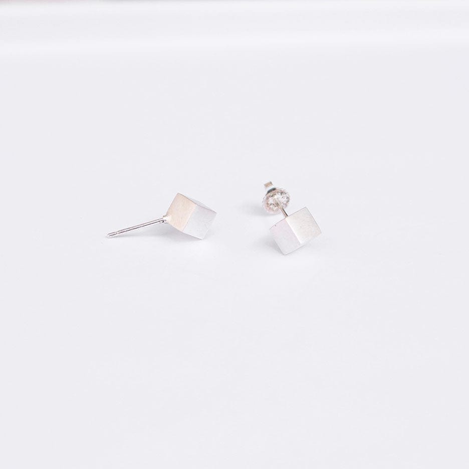 
                      
                        EAR Cube On The Diagonal Post Earring
                      
                    