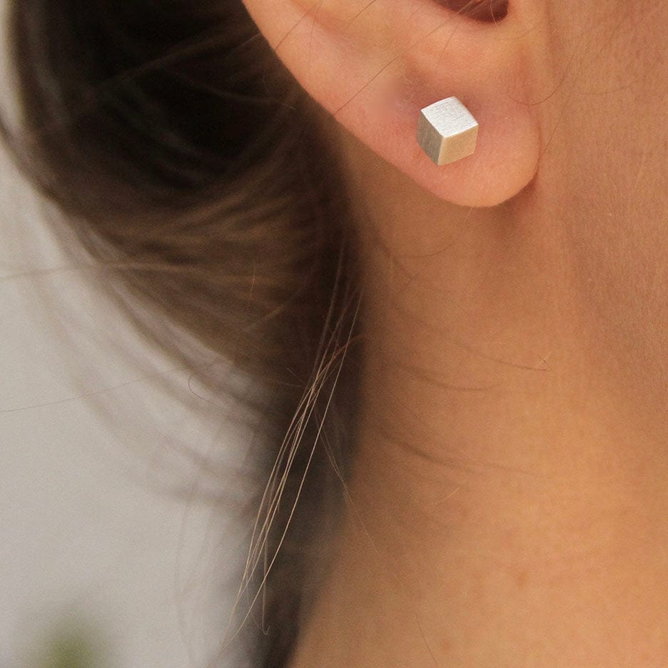 
                      
                        EAR Cube Post Earring
                      
                    