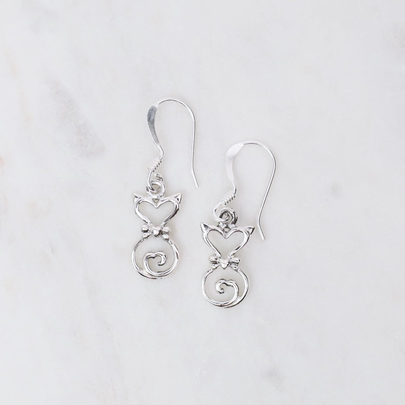 EAR Cut-out Cat Earrings