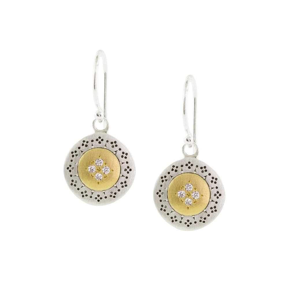 EAR-DIA Diamond Harmony Four Star Earrings