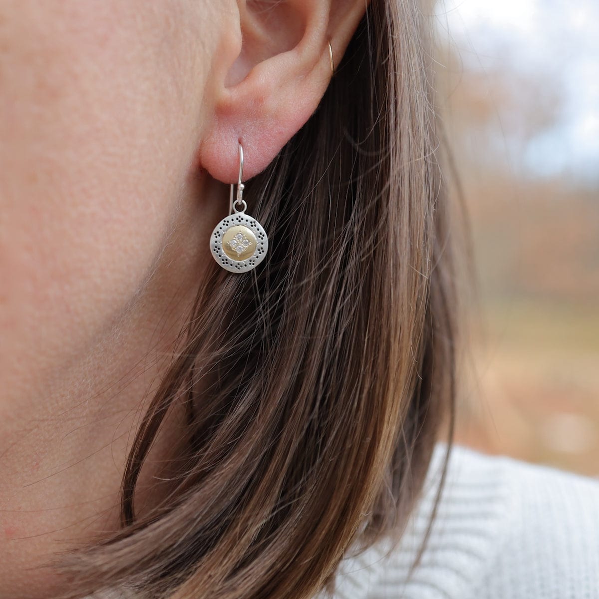 EAR-DIA Diamond Harmony Four Star Earrings