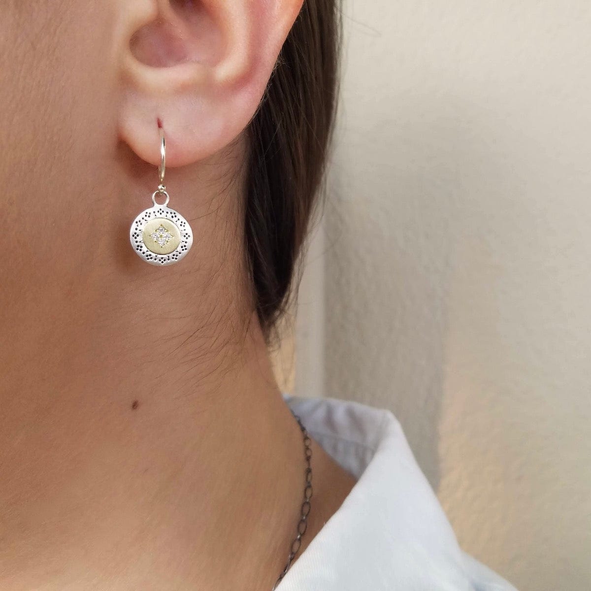 EAR-DIA Diamond Harmony Four Star Earrings