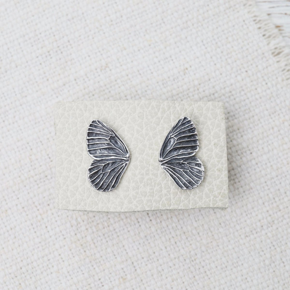 EAR Dimensional Butterfly Post Earrings