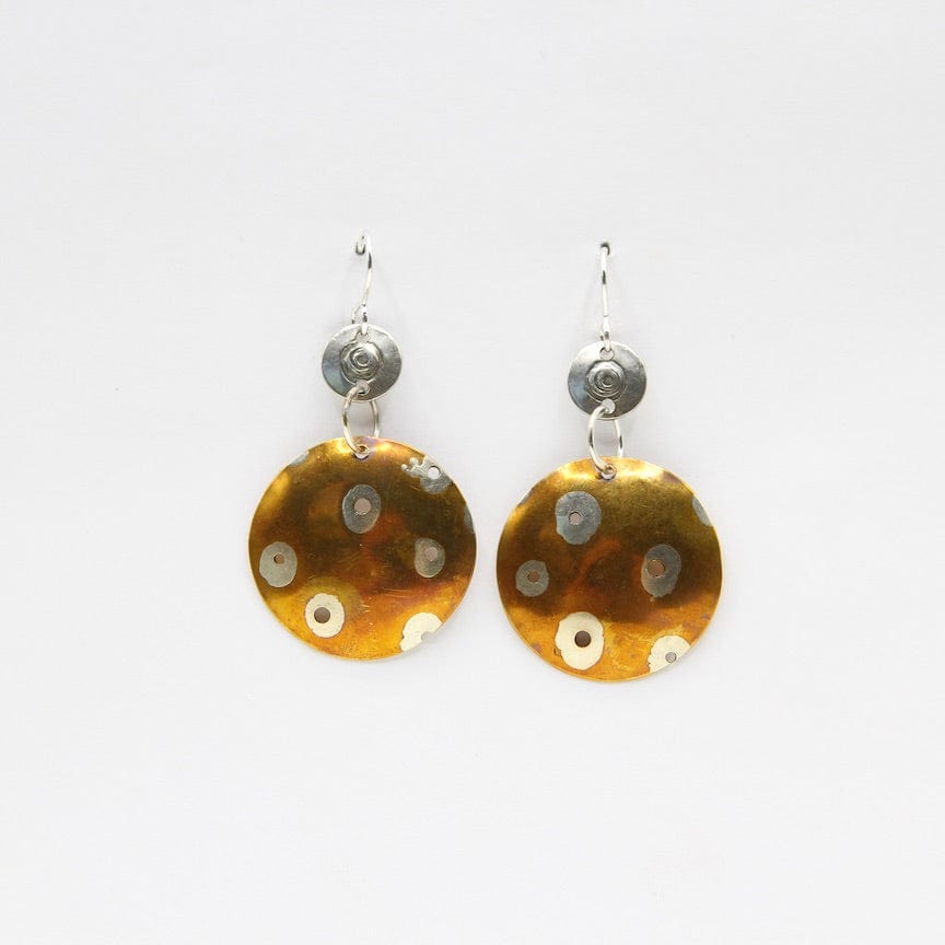 EAR Dotted Disc Earring