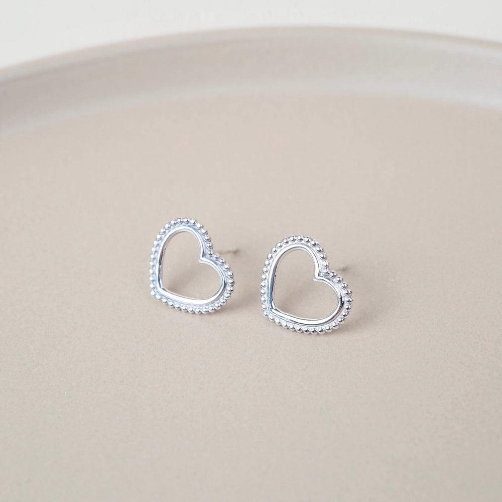 
                  
                    EAR Dotty Heart Post Earrings
                  
                