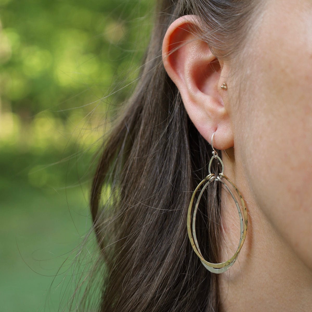 Double Ellipse Earrings