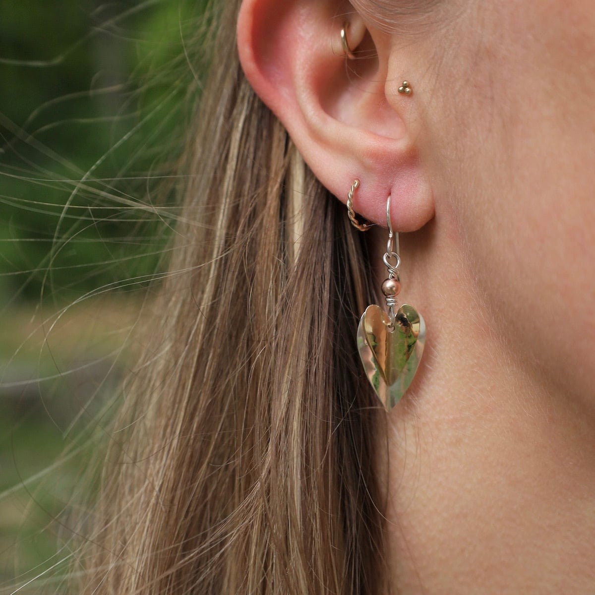 EAR Double Shot of Love Earrings