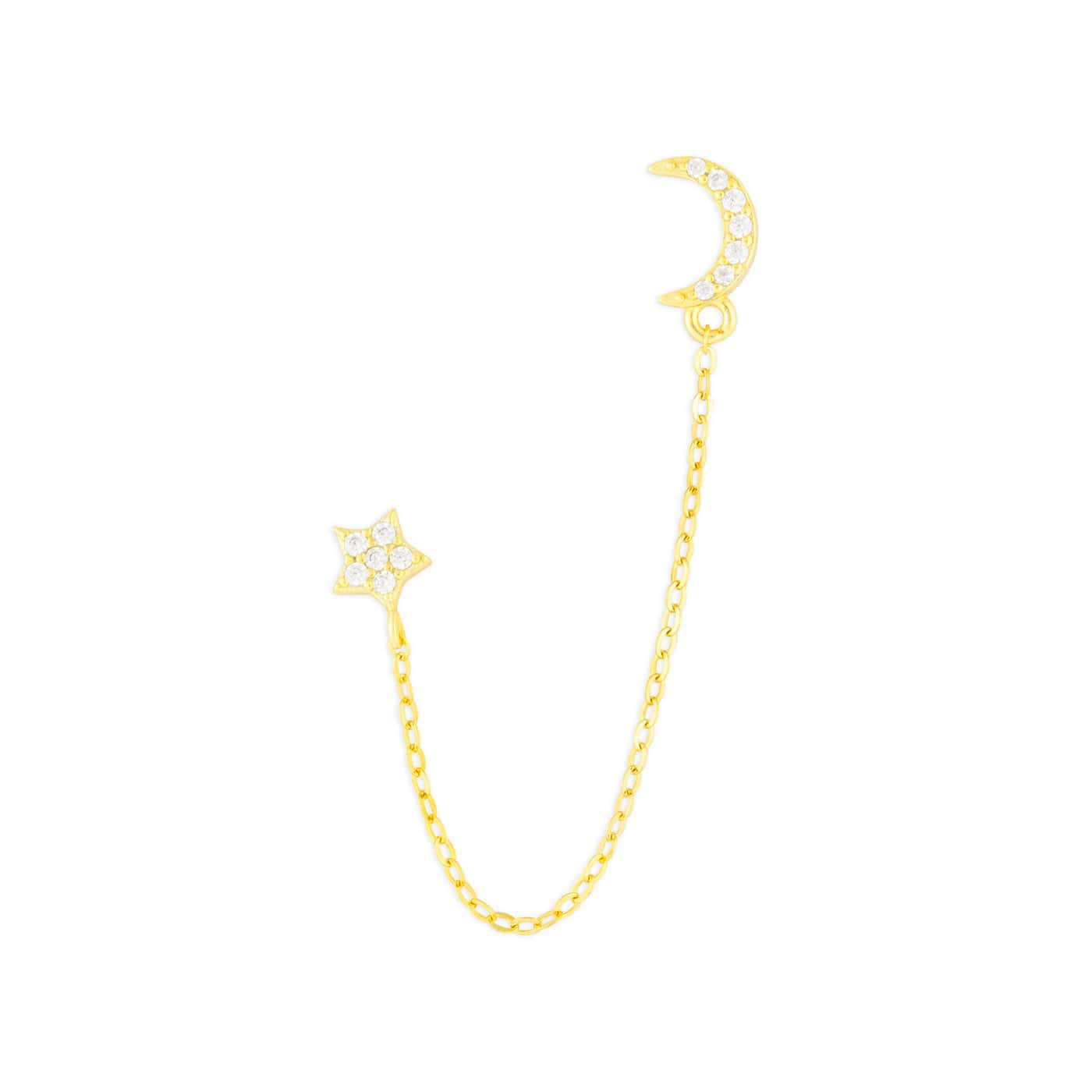 EAR Dreamer Chain Stud Earrings