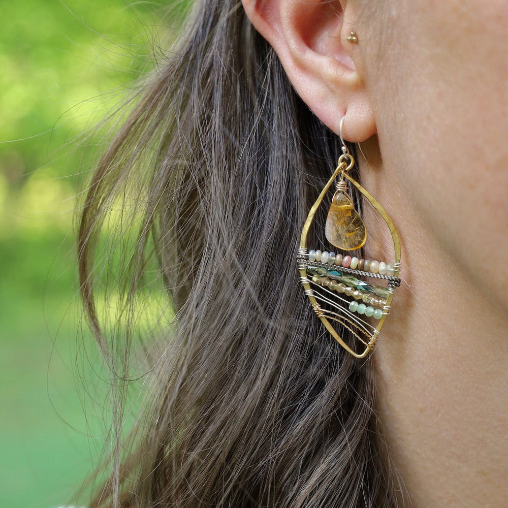 EAR Drop of Sun Earrings