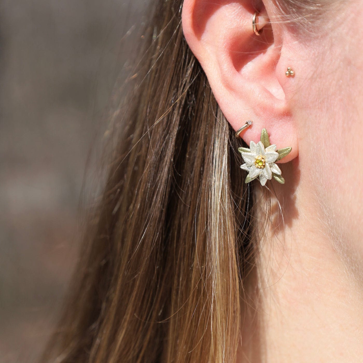 EAR Edelweiss Large Post Earrings