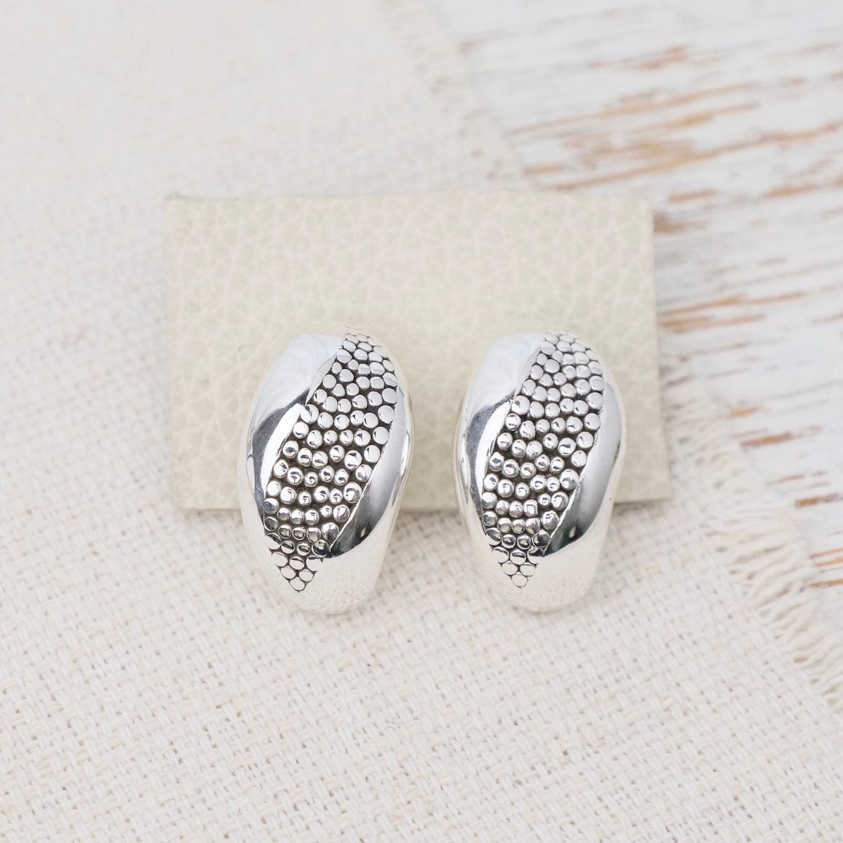 EAR Electroform Dotty Hoops