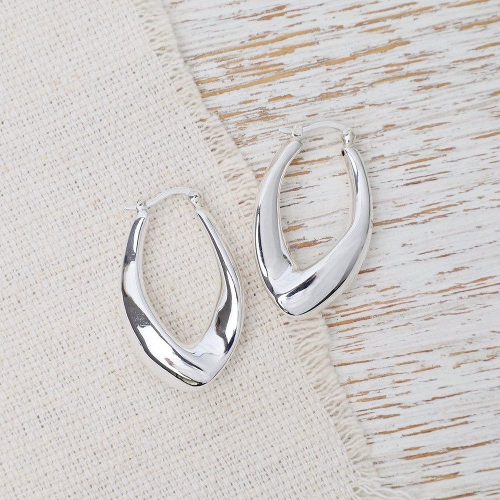 EAR Electroform Oval Hoops