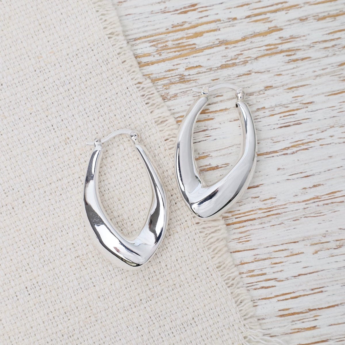 EAR Electroform Oval Hoops