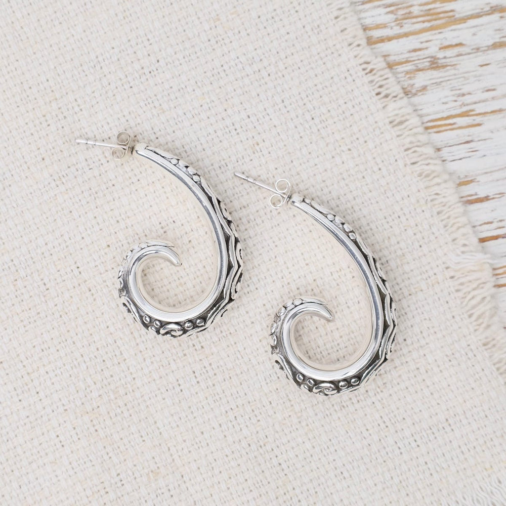 
                      
                        EAR Electroform Swirled Post Earrings
                      
                    