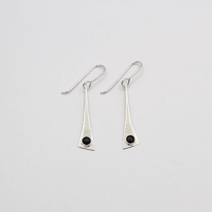 
                      
                        EAR Elongated Triangle Earring with Onyx Cabochon
                      
                    