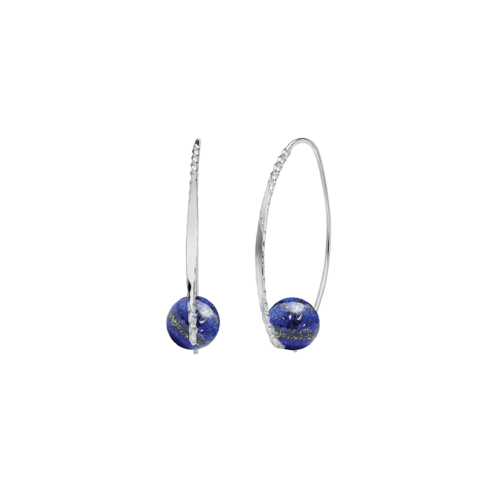 EAR Embrace Earrings with Lapis