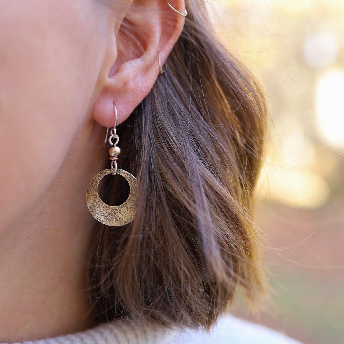 EAR Essential Brass Hoop Earring