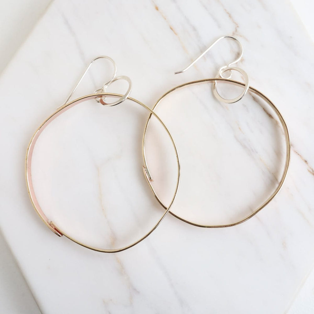 
                      
                        EAR Every Women's Brass Hoops
                      
                    