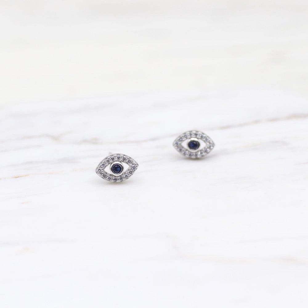 
                      
                        EAR Evil Eye Stud ~ Sterling Silver
                      
                    