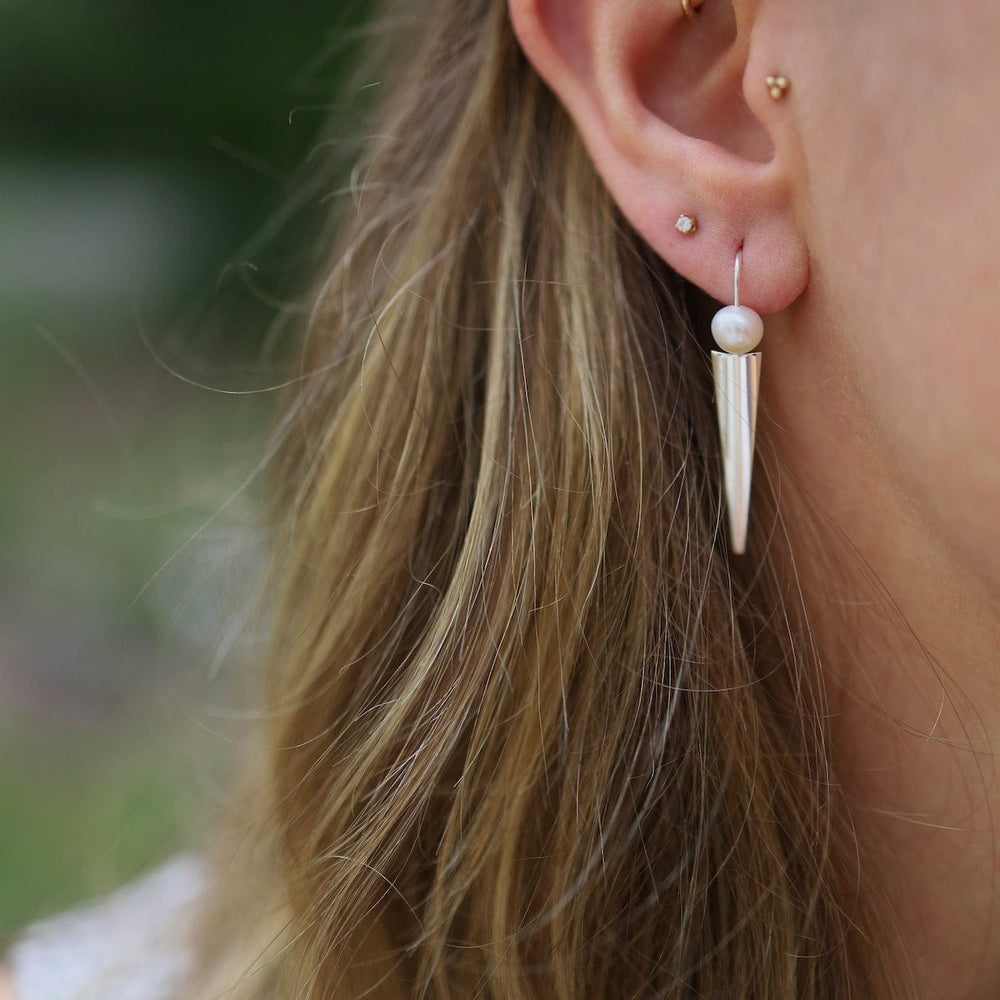 
                      
                        EAR Extra Small Dagger Earrings with Pearls
                      
                    