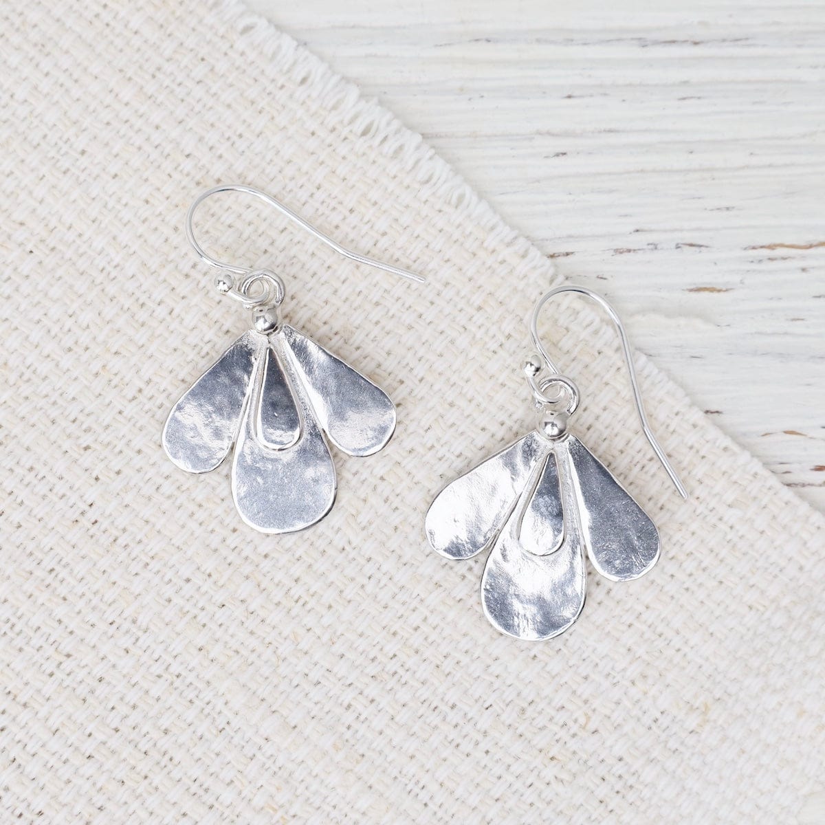 EAR Fan Leaf Earrings