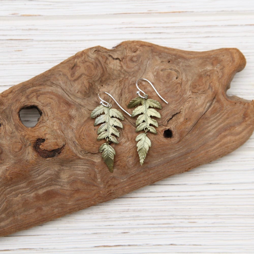 
                  
                    EAR Fern Leaf Wire Earrings
                  
                