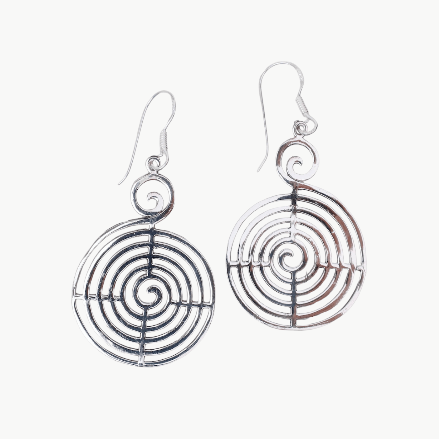 EAR Flat Spiral Earrings