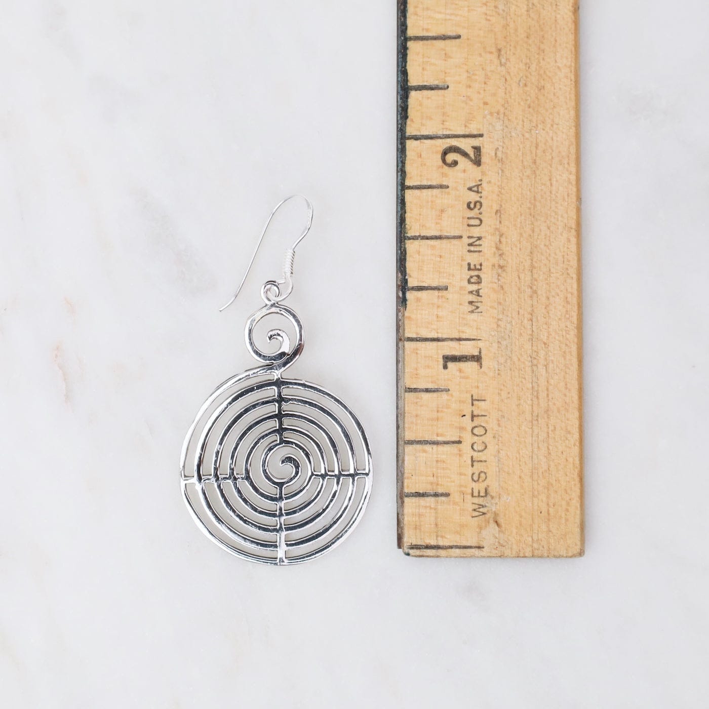 EAR Flat Spiral Earrings