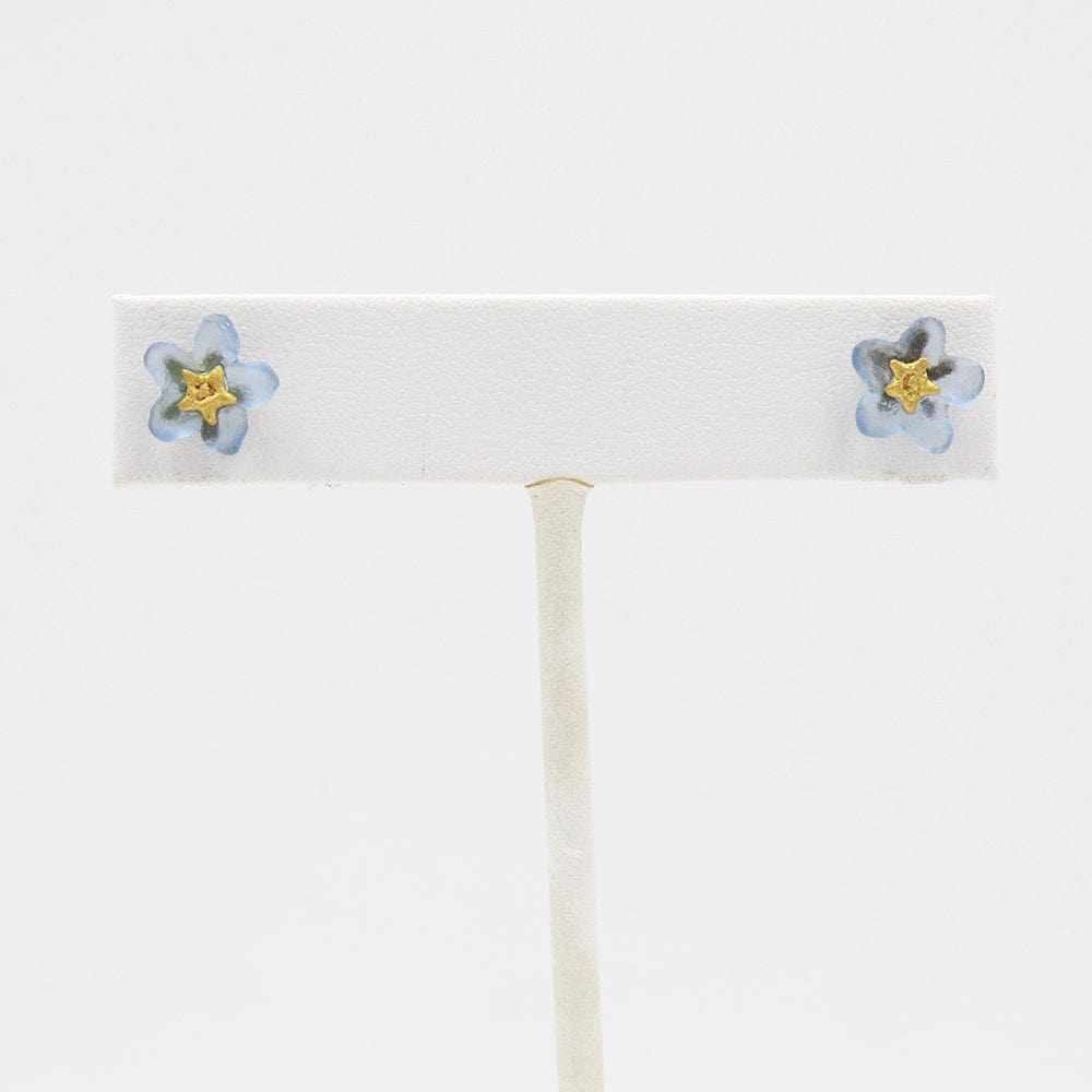 EAR Forget Me Knot Flower Stud Earrings