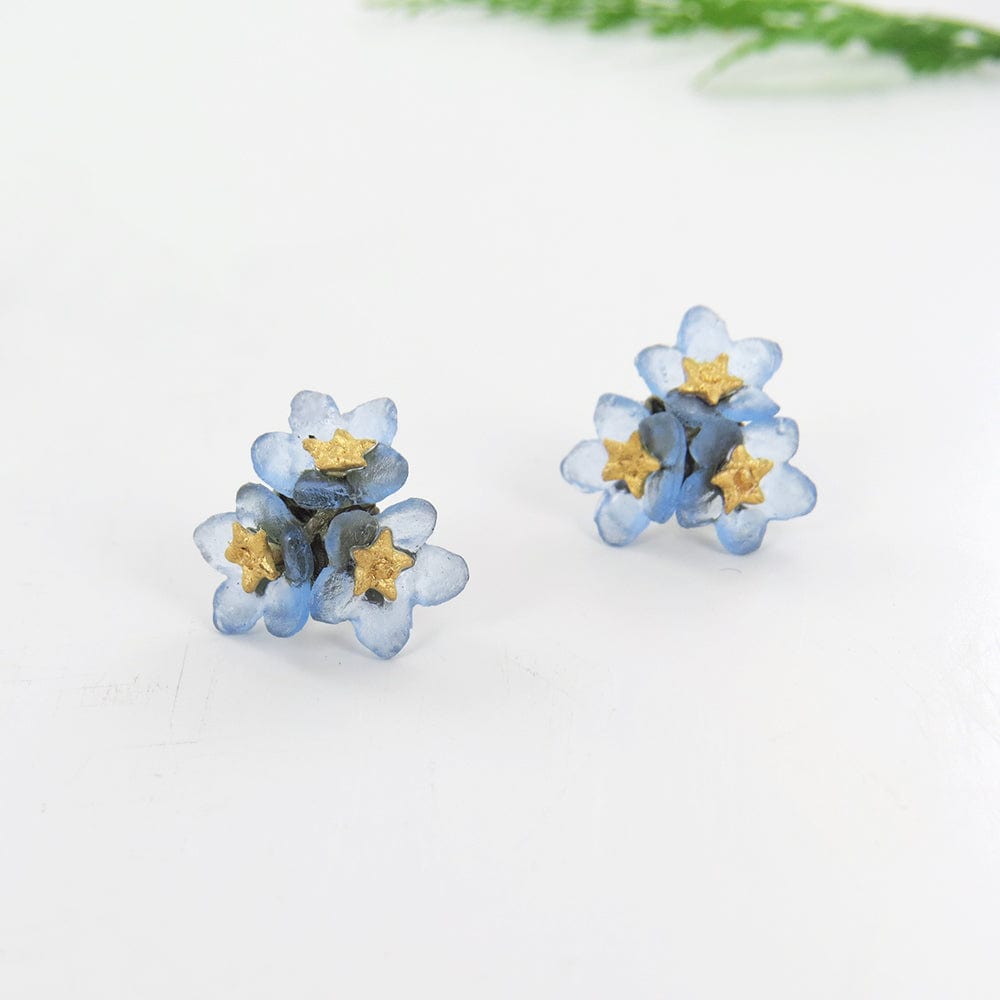 
                      
                        EAR Forget Me Knot Three Flower Stud Earrings
                      
                    