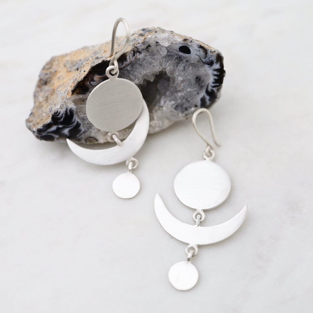 
                      
                        EAR Full & Crescent Moon Drop Earrings
                      
                    