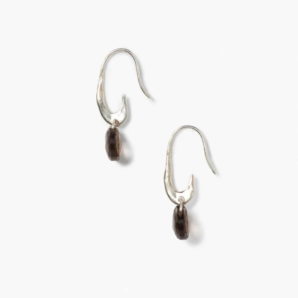 EAR Gala Crescent Earrings Mini Smokey