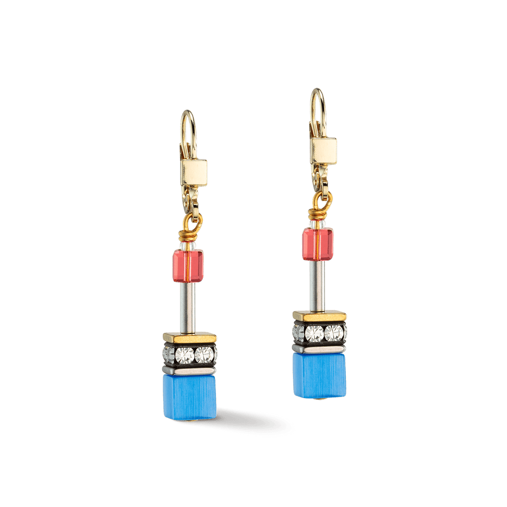 
                  
                    EAR GeoCube Iconic Classic Multicolor Gold Earrings
                  
                