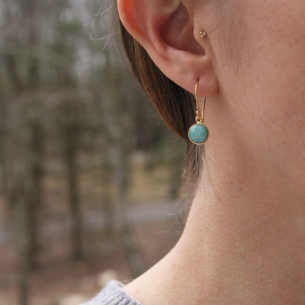 
                      
                        EAR-GF 8mm Amazonite Drop Earrings
                      
                    