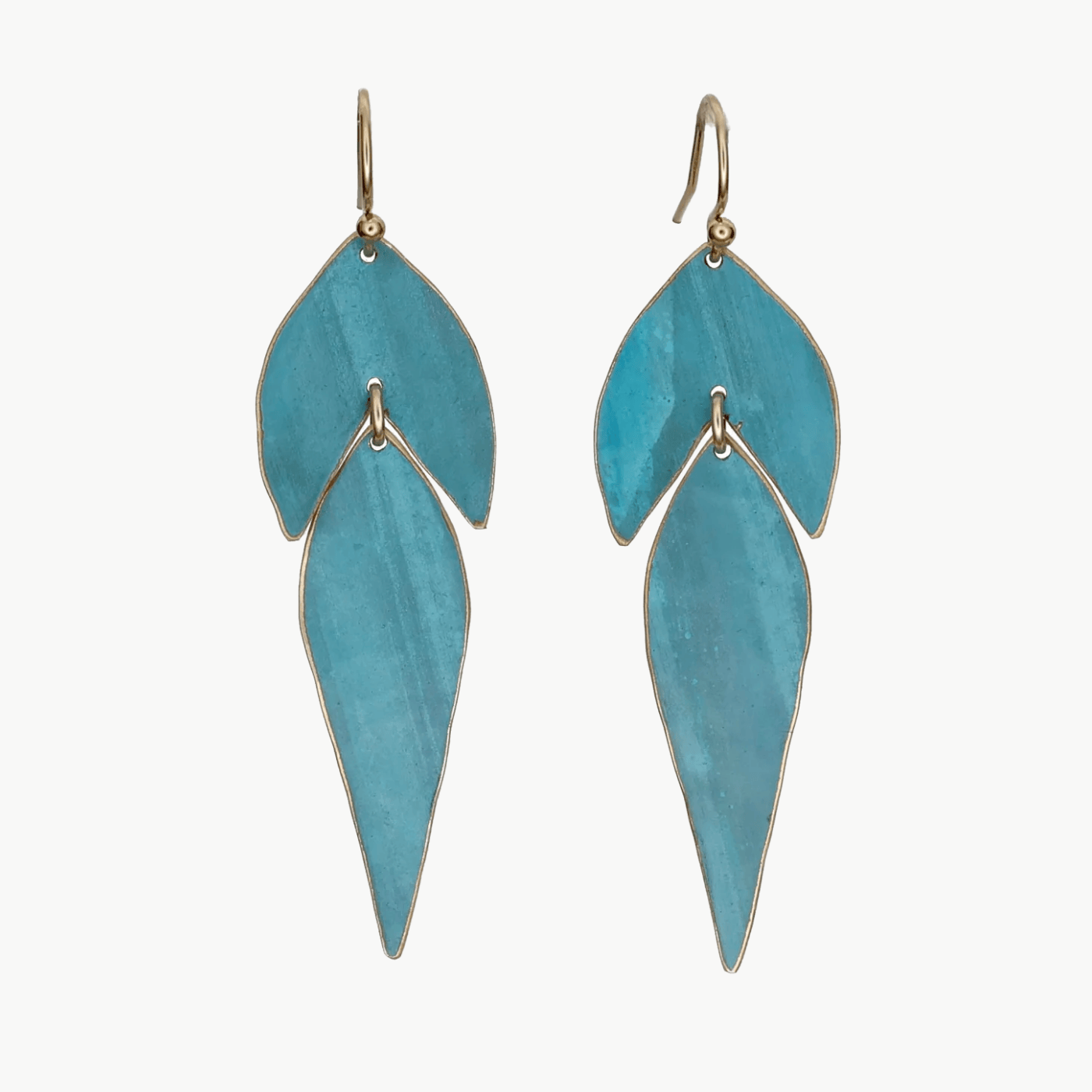 EAR-GF Aloe Patina Suni Earrings