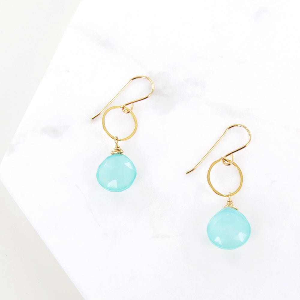 
                      
                        EAR-GF CHALCEDONY LOOP EARRINGS
                      
                    