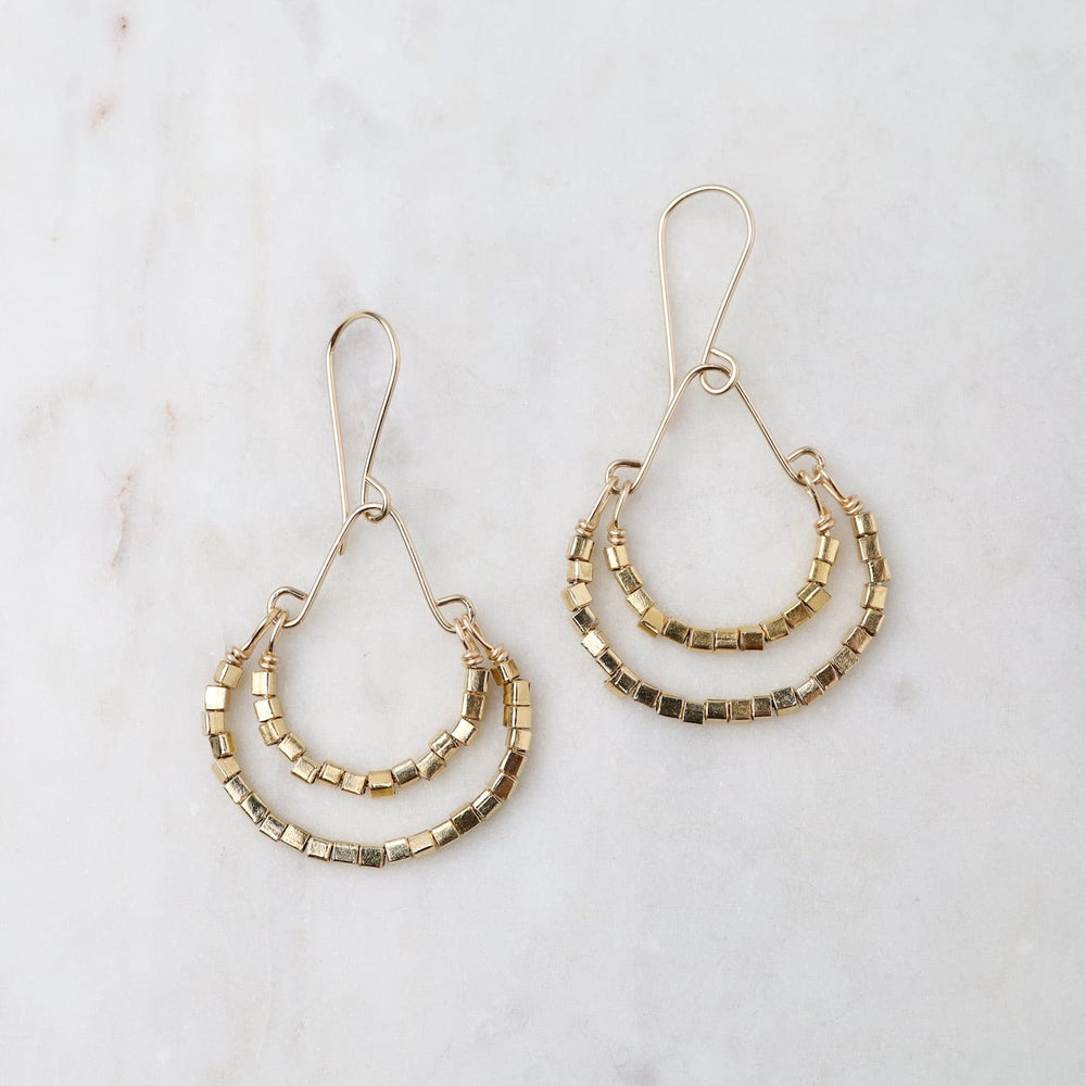 
                      
                        EAR-GF Crescents of Gold Vermeil Cubes Earring
                      
                    