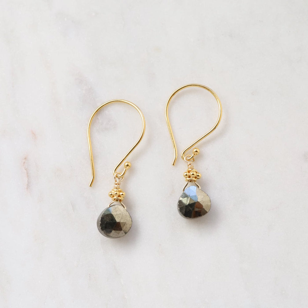 
                      
                        EAR-GF Dark Pyrite Tiny Gold Filled Earring
                      
                    