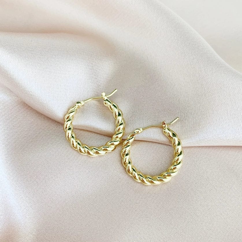 
                  
                    EAR-GF Day Break Braided Hoops Earrings Gold Filled
                  
                