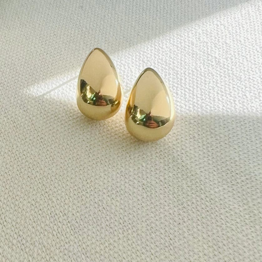 EAR-GF Dome Studs Earrings Gold Filled