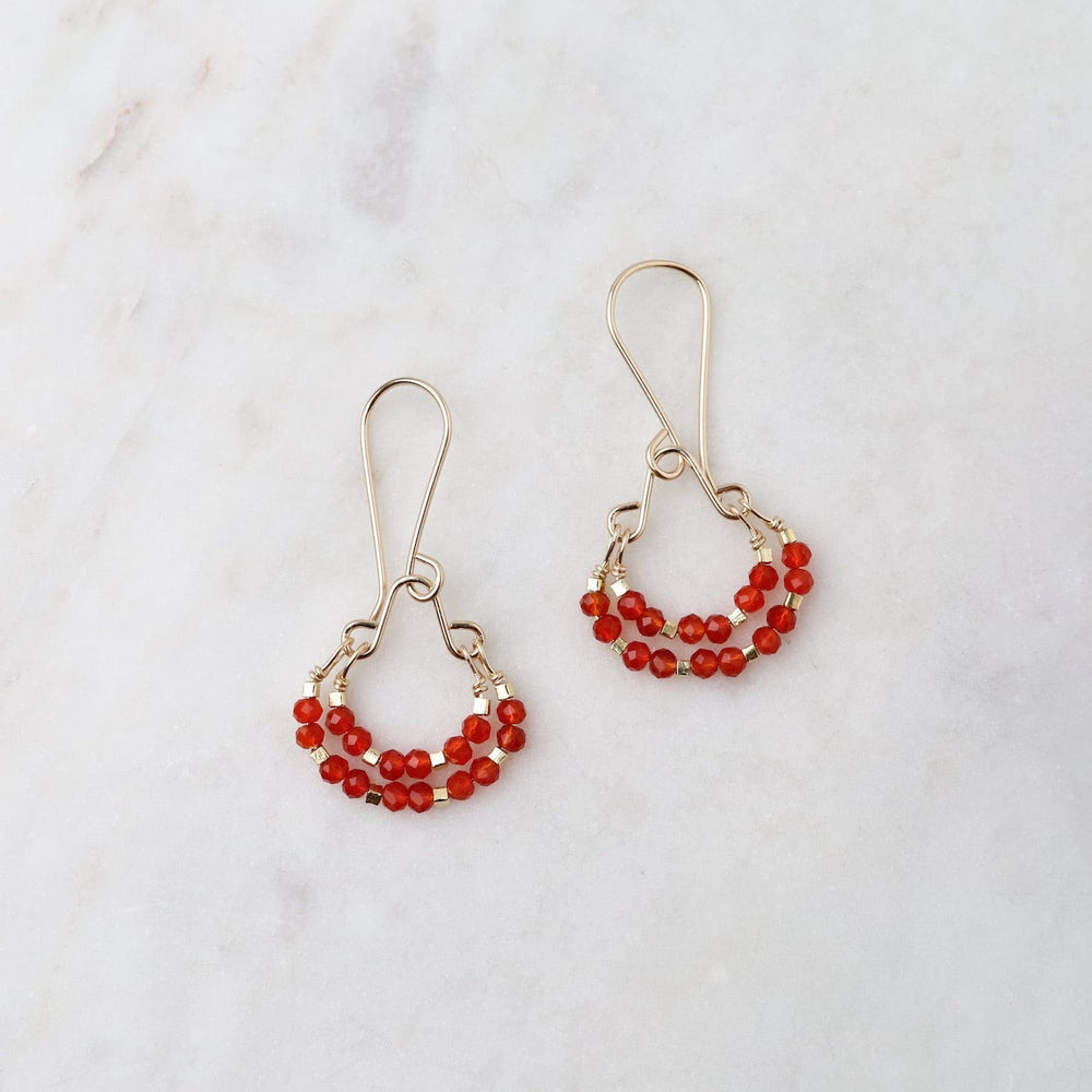 
                      
                        EAR-GF Double Crescents of Carnelian Earring
                      
                    