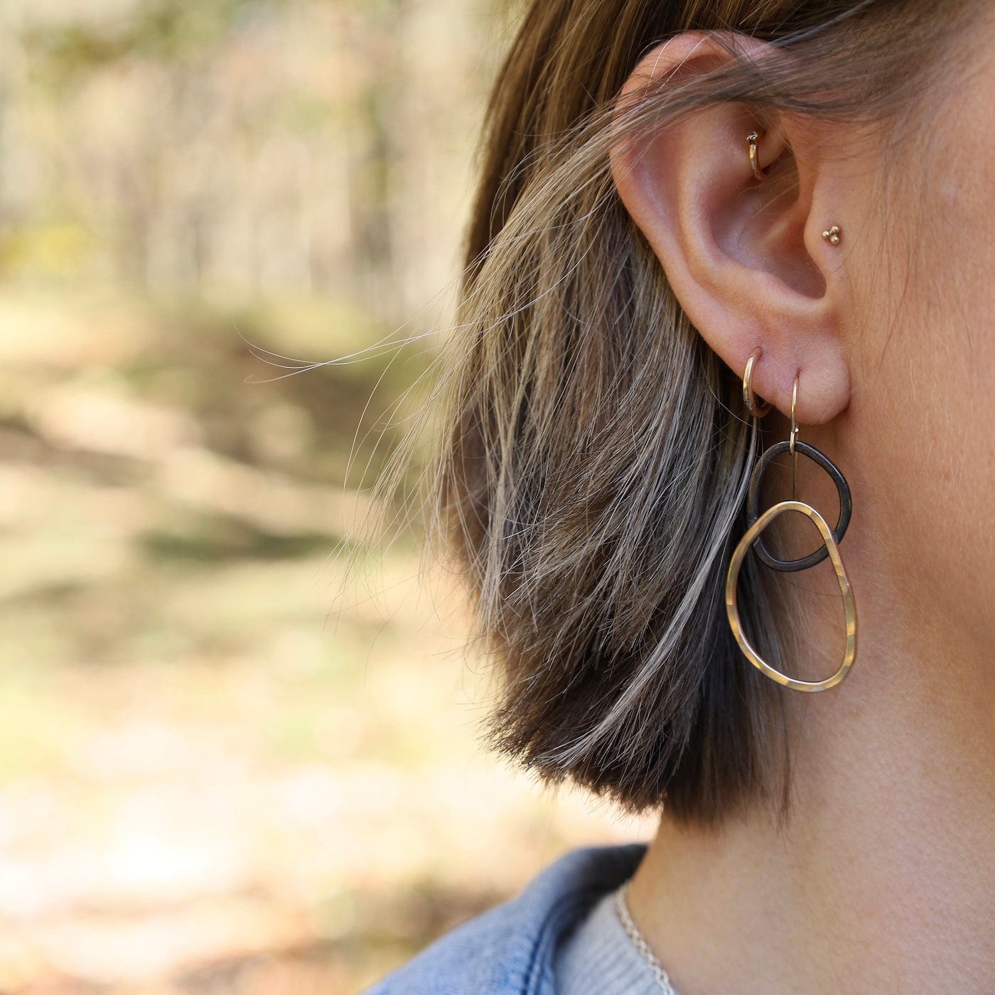 EAR-GF Double Exposure Earrings