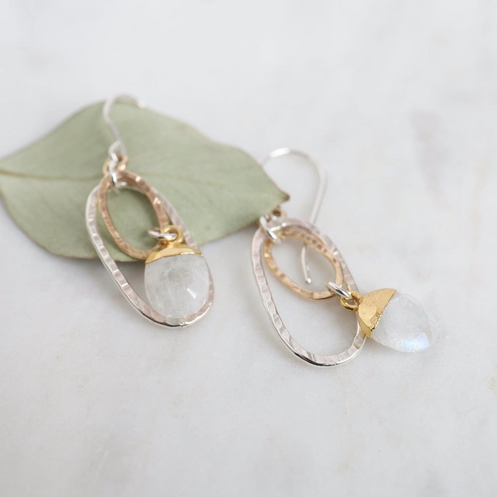 
                  
                    EAR-GF Double Ring Moonstone Earring
                  
                