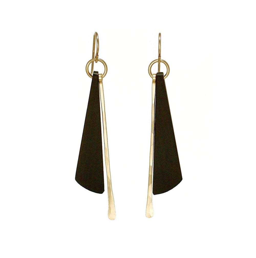 EAR-GF Ebony Kira Earrings Gold